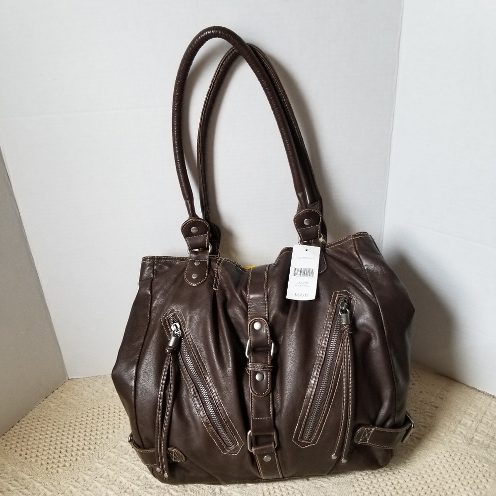 NWT Sparrow True Brown Large Handbag